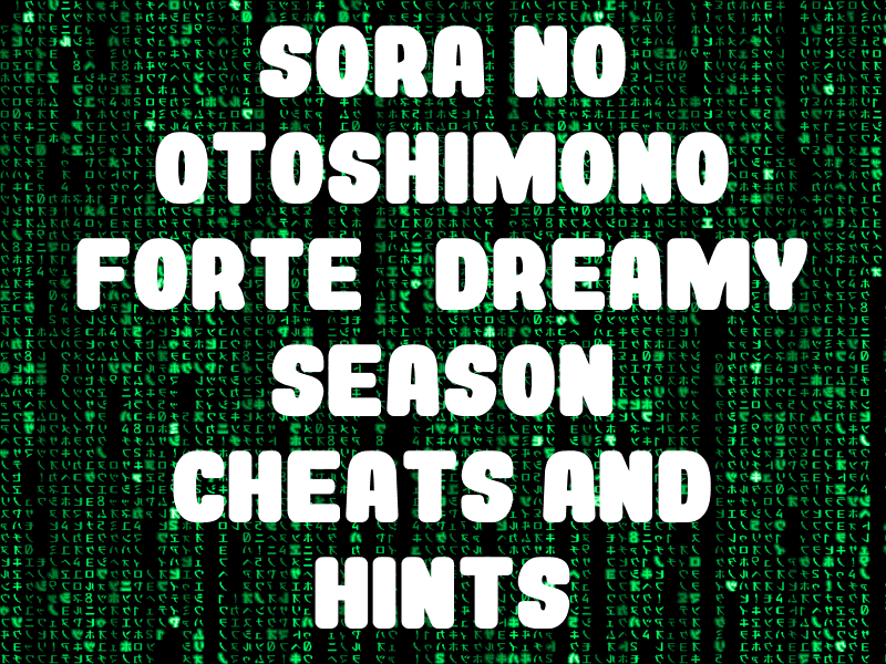 Sora No Otoshimono Forte Dreamy Season