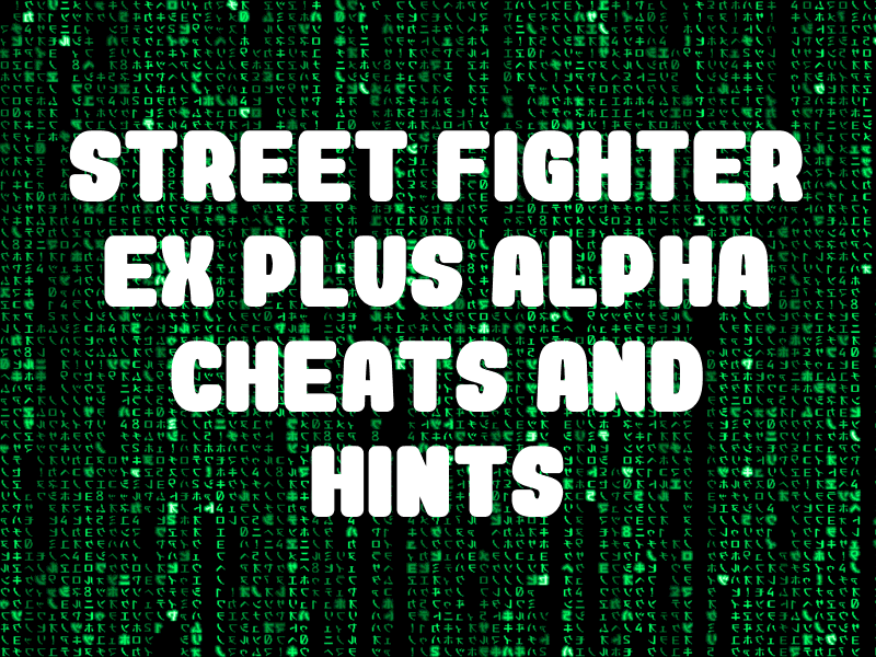 Street Fighter: Akuma EX Alpha — Secret Compass