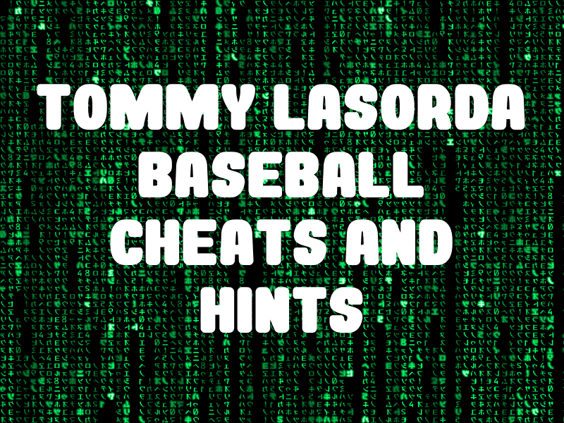 Tommy Lasorda Baseball Box Shot for Genesis - GameFAQs