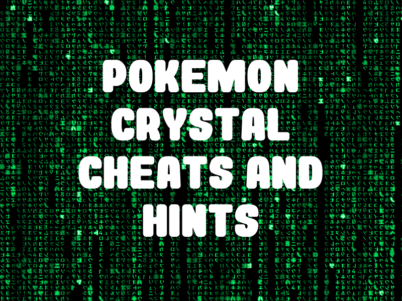 Pokemon Crystal Slot Machine Prizes